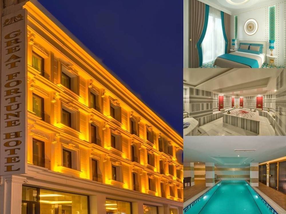 Great Fortune Hotel & Spa Стамбул Экстерьер фото Hotel